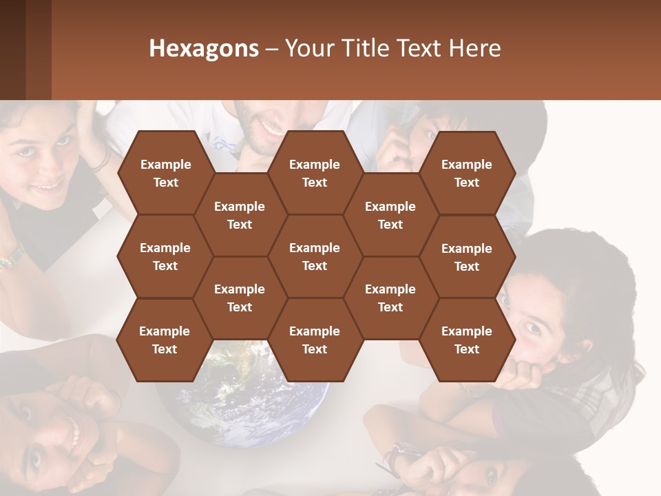 Dessert Hat Pattern PowerPoint Template