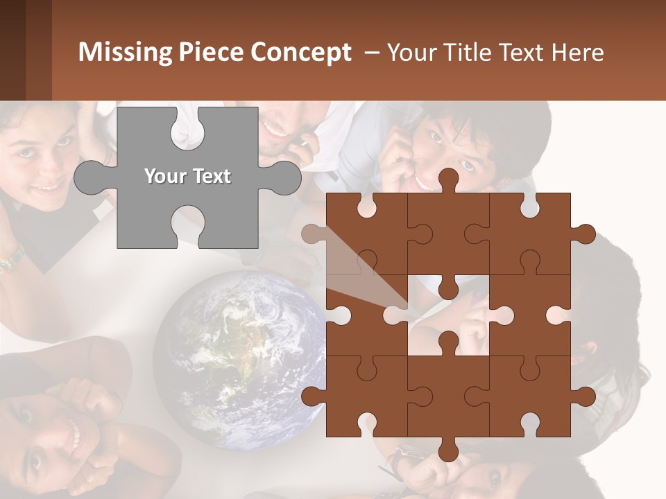 Dessert Hat Pattern PowerPoint Template