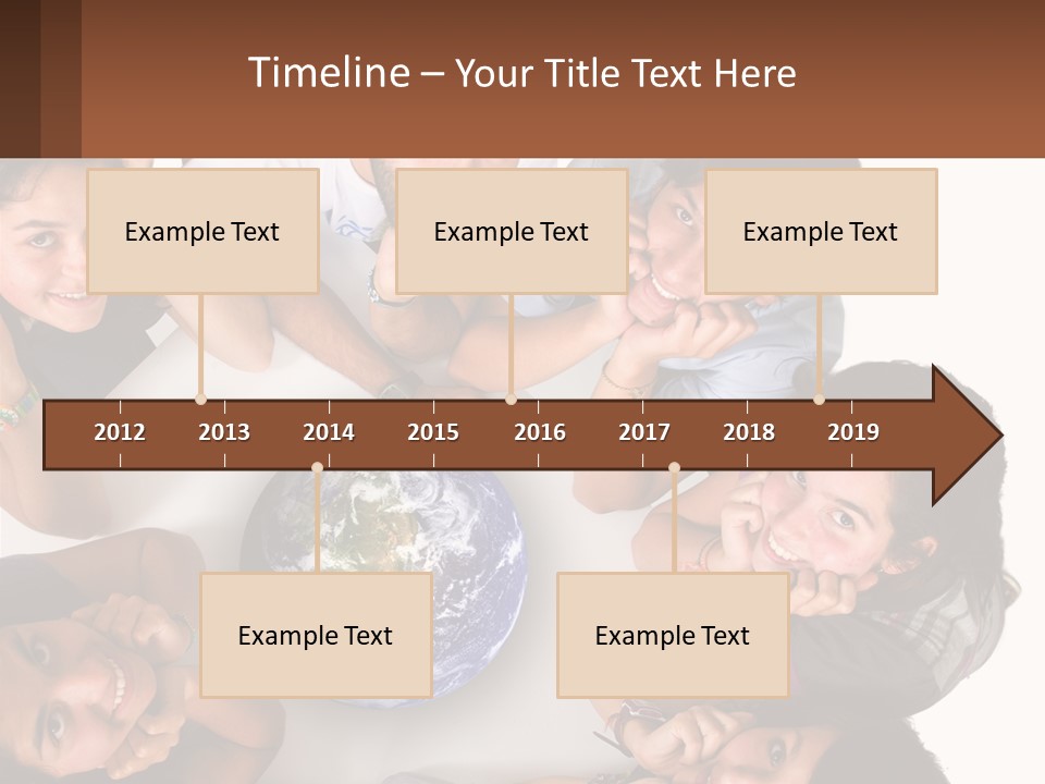 Dessert Hat Pattern PowerPoint Template