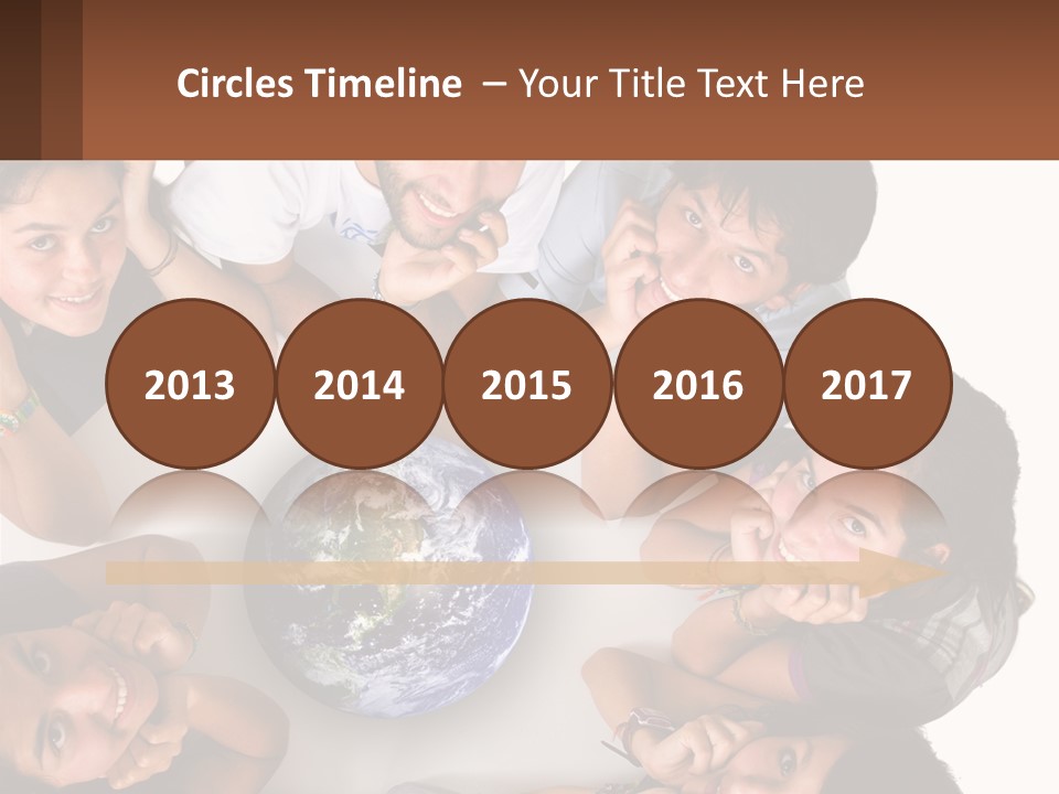 Dessert Hat Pattern PowerPoint Template