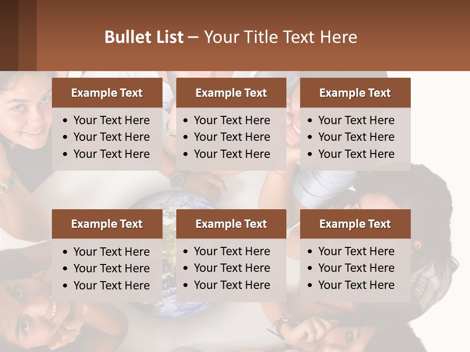 Dessert Hat Pattern PowerPoint Template