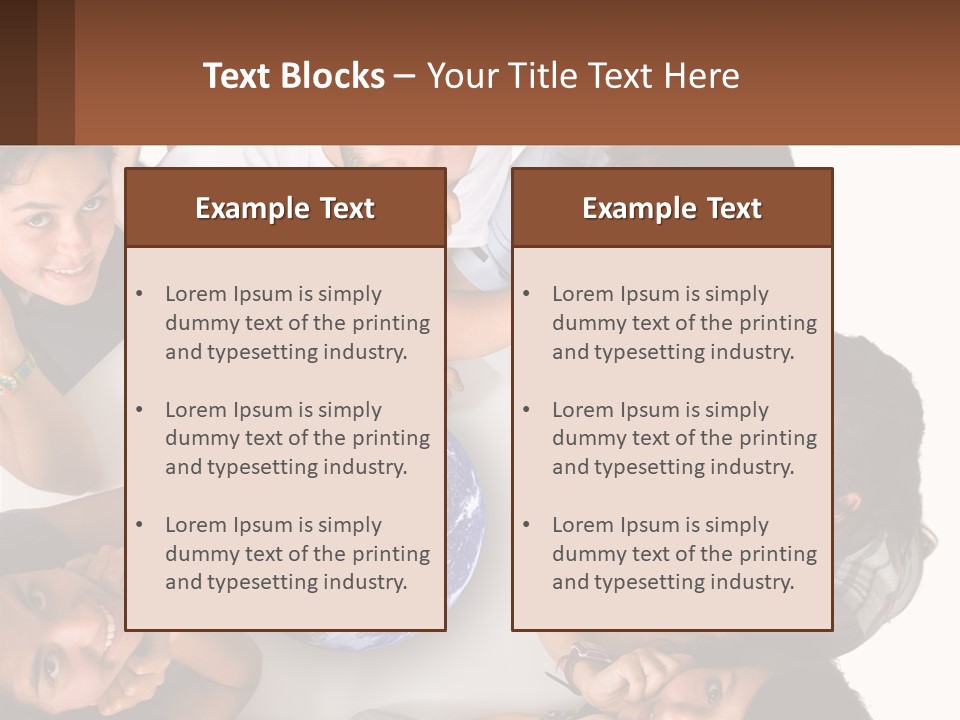 Dessert Hat Pattern PowerPoint Template