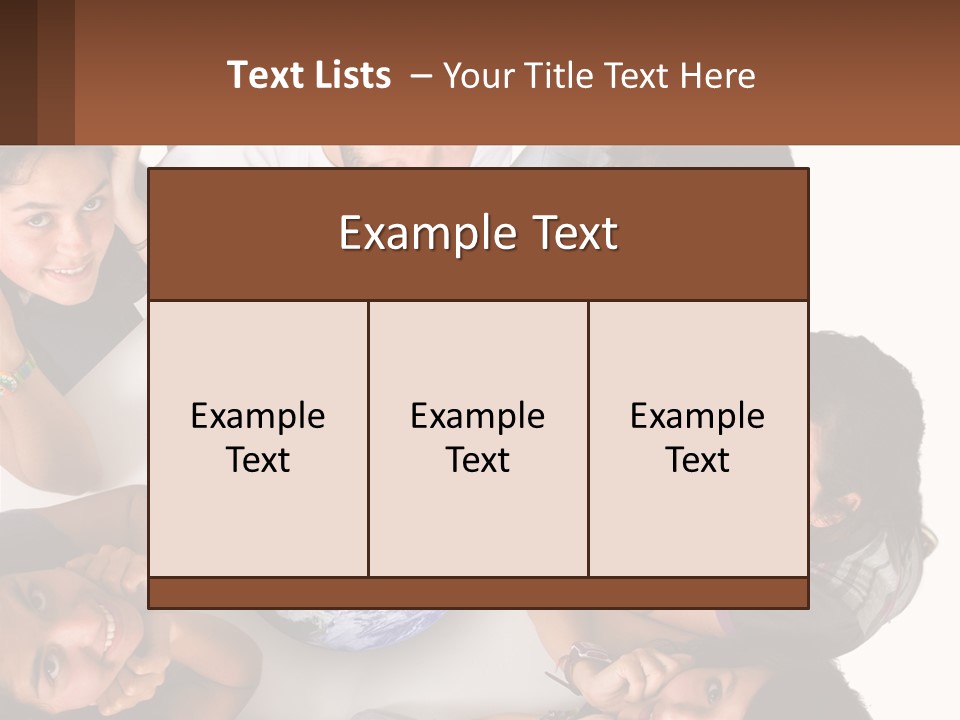 Dessert Hat Pattern PowerPoint Template