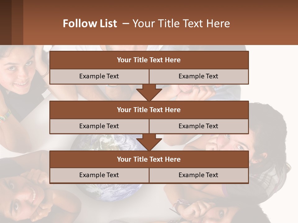 Dessert Hat Pattern PowerPoint Template