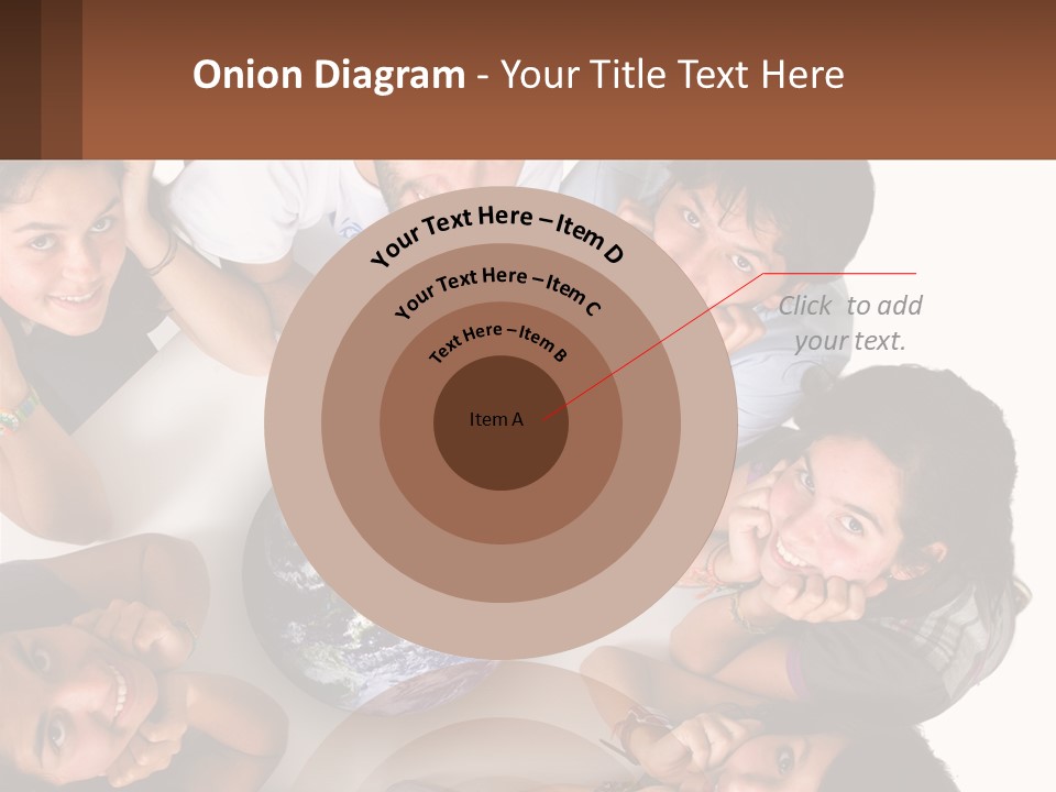 Dessert Hat Pattern PowerPoint Template