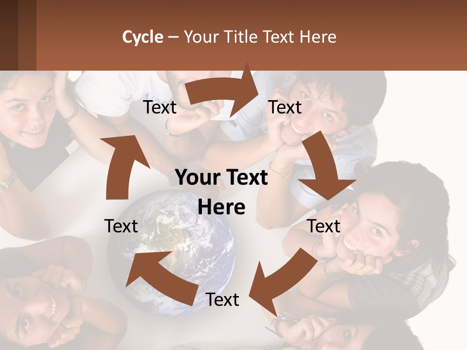 Dessert Hat Pattern PowerPoint Template