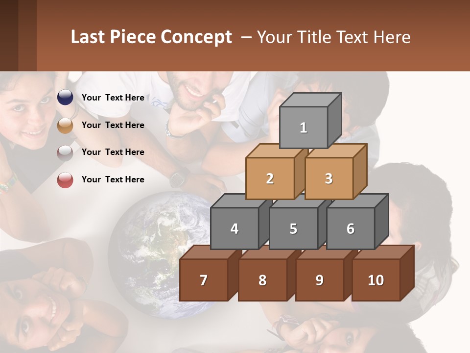 Dessert Hat Pattern PowerPoint Template