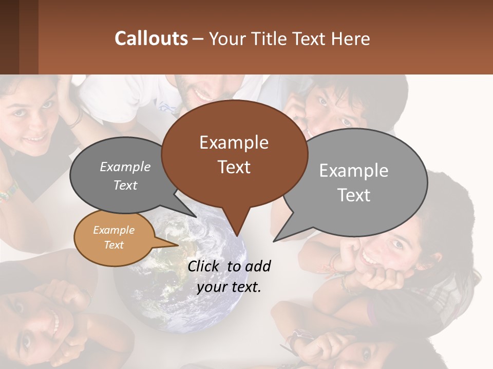 Dessert Hat Pattern PowerPoint Template