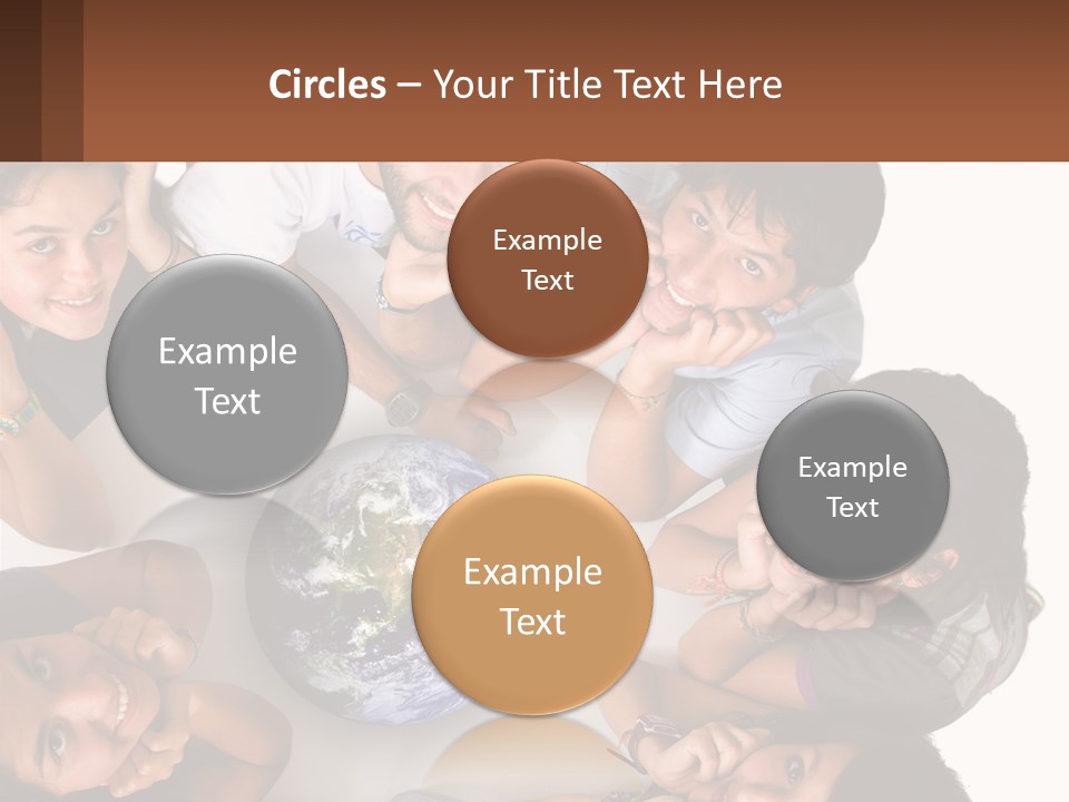 Dessert Hat Pattern PowerPoint Template