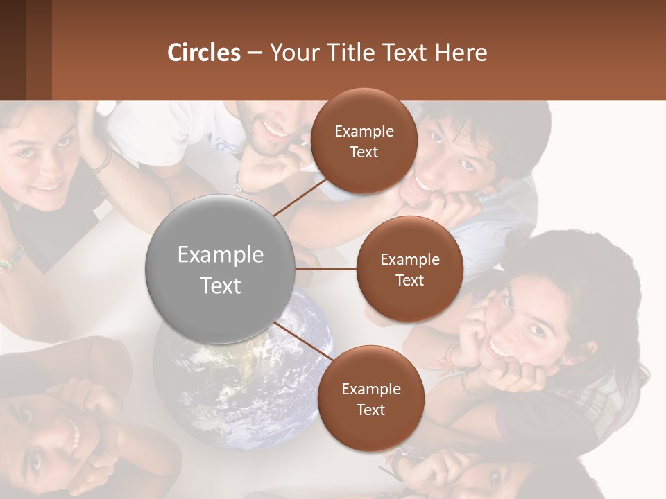 Dessert Hat Pattern PowerPoint Template