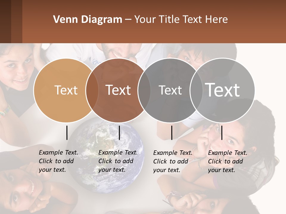 Dessert Hat Pattern PowerPoint Template