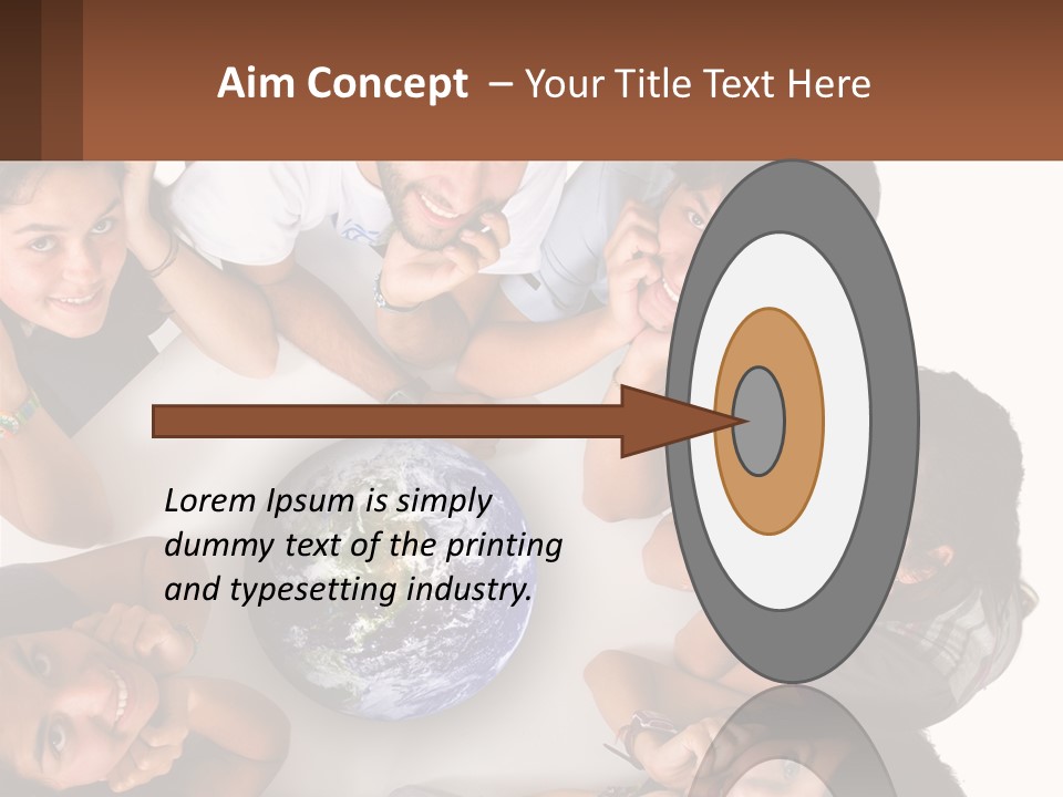 Dessert Hat Pattern PowerPoint Template