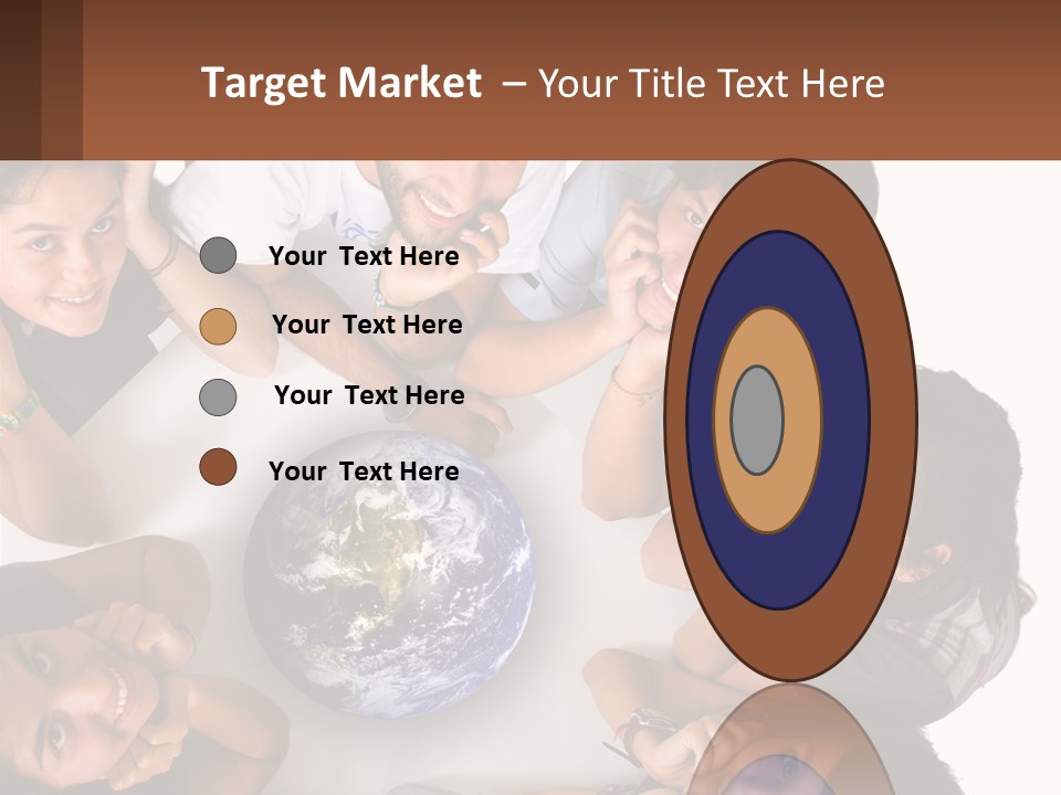 Dessert Hat Pattern PowerPoint Template