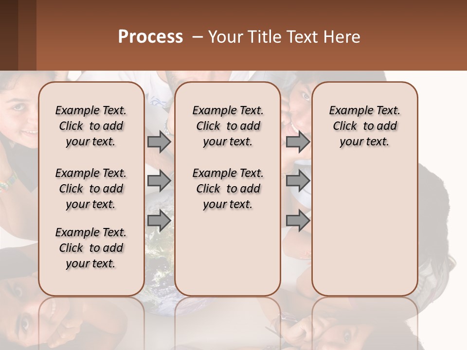 Dessert Hat Pattern PowerPoint Template