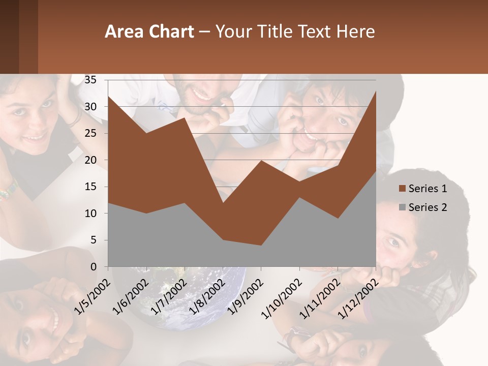 Dessert Hat Pattern PowerPoint Template