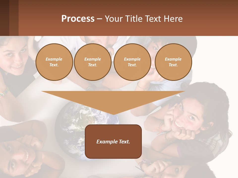 Dessert Hat Pattern PowerPoint Template