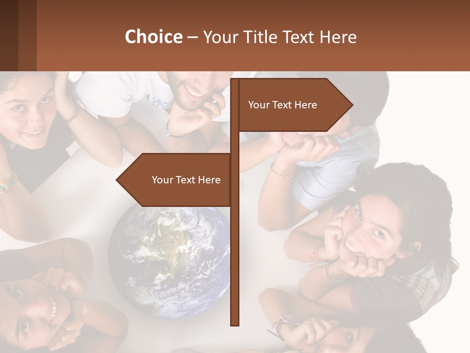 Dessert Hat Pattern PowerPoint Template