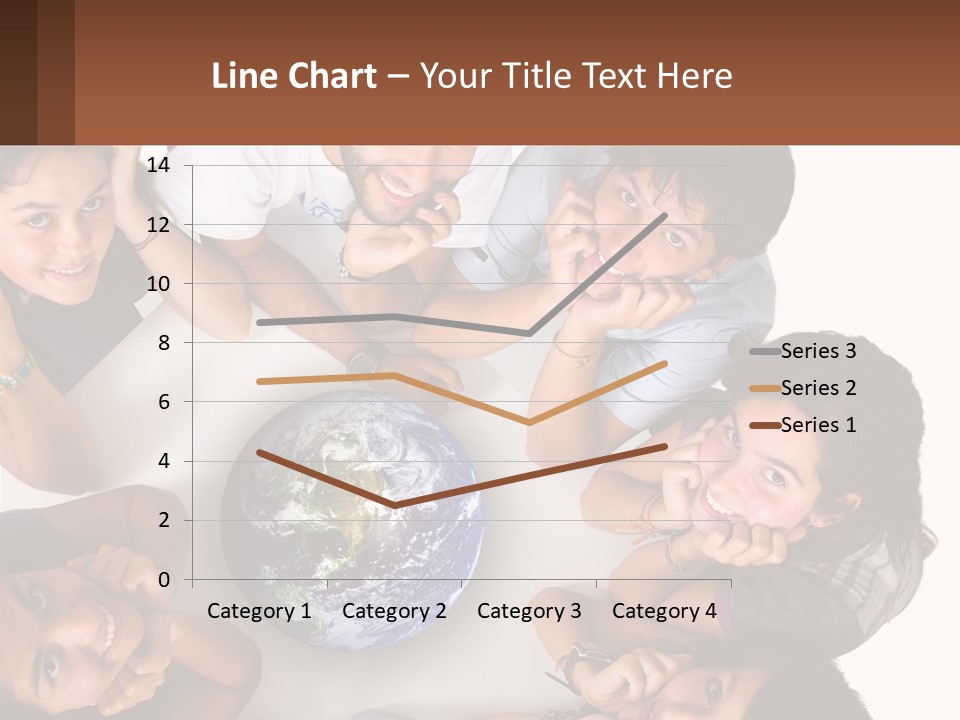 Dessert Hat Pattern PowerPoint Template