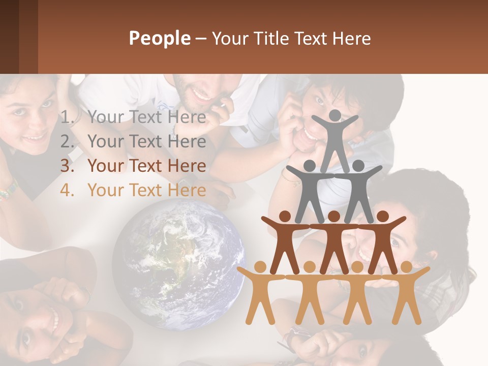 Dessert Hat Pattern PowerPoint Template