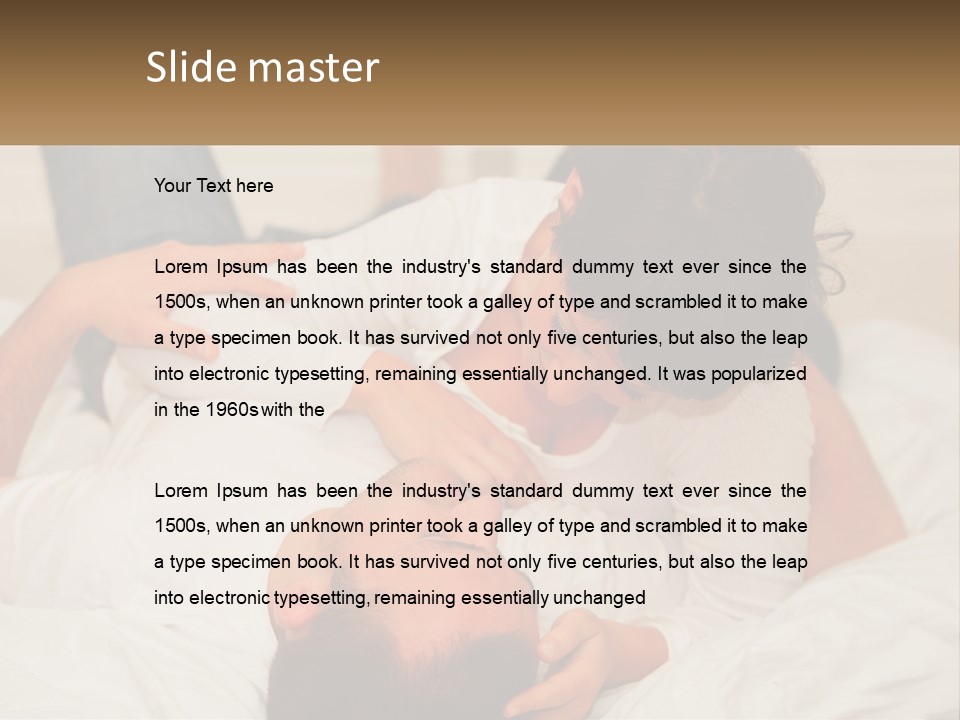 Love Design Invitation PowerPoint Template