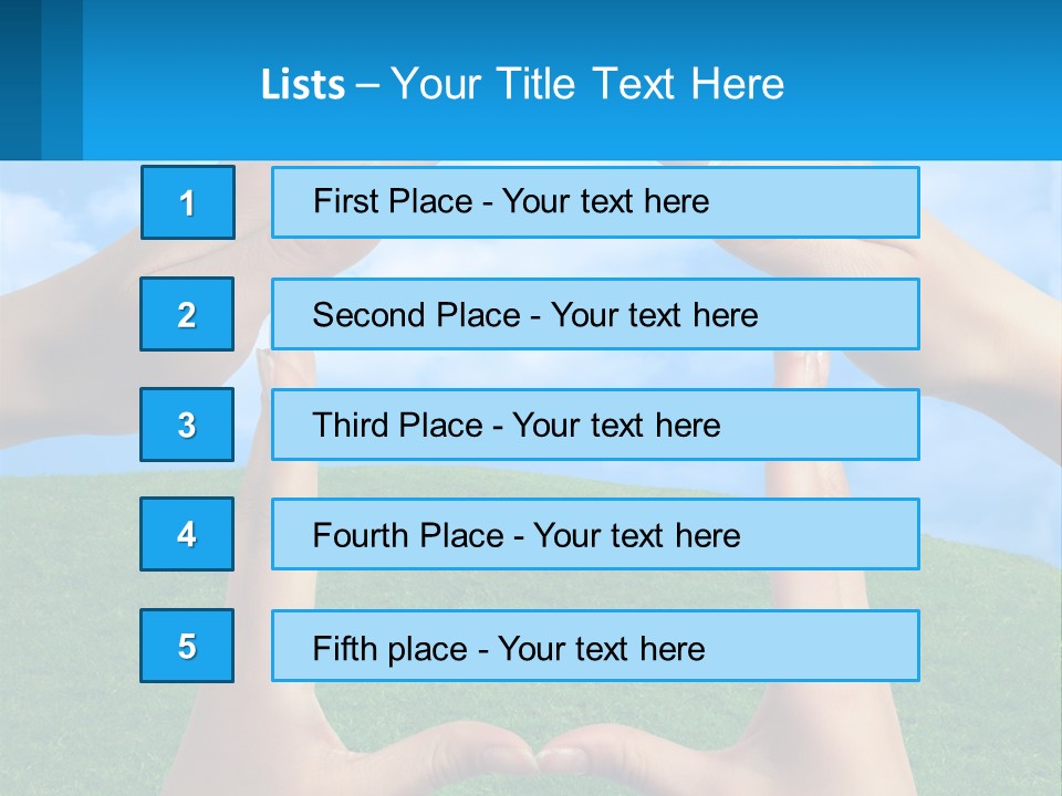 Cartoon Happiness Star PowerPoint Template