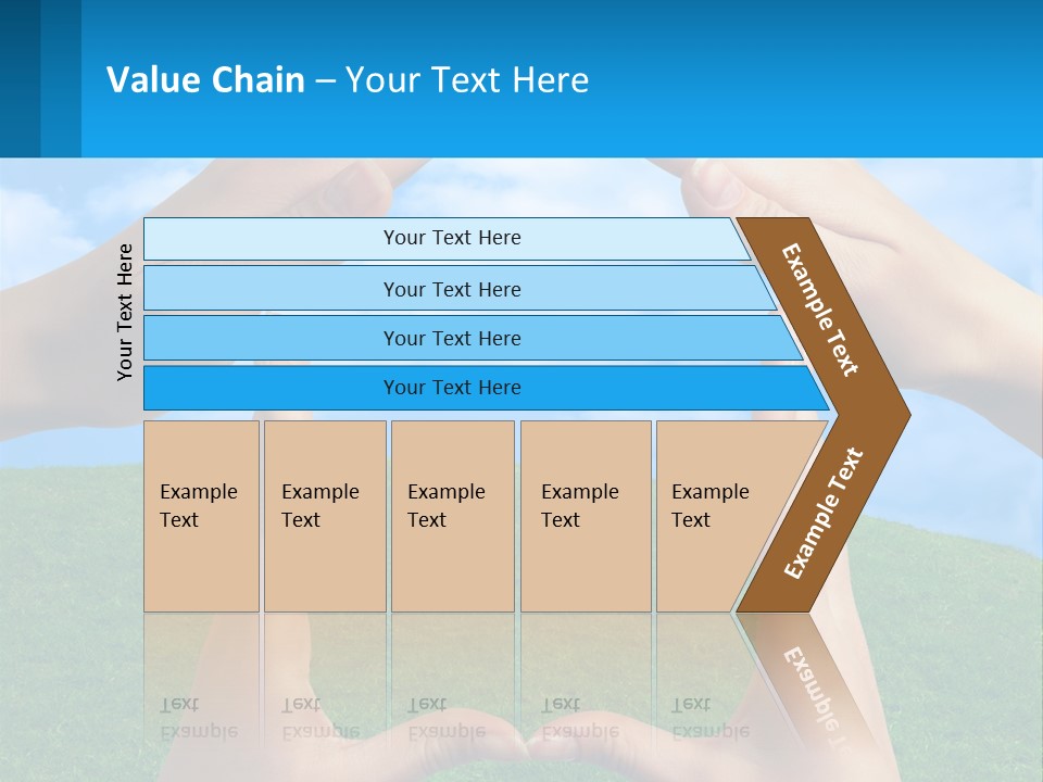 Cartoon Happiness Star PowerPoint Template