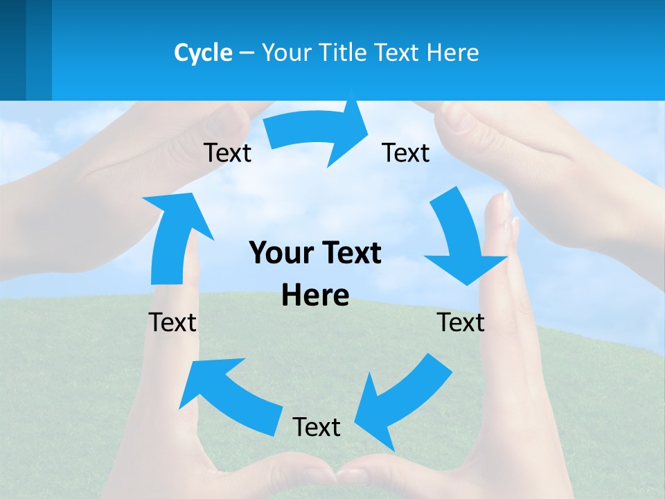 Cartoon Happiness Star PowerPoint Template