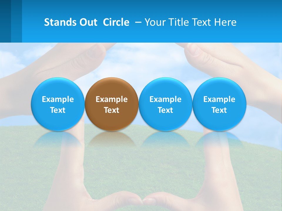 Cartoon Happiness Star PowerPoint Template