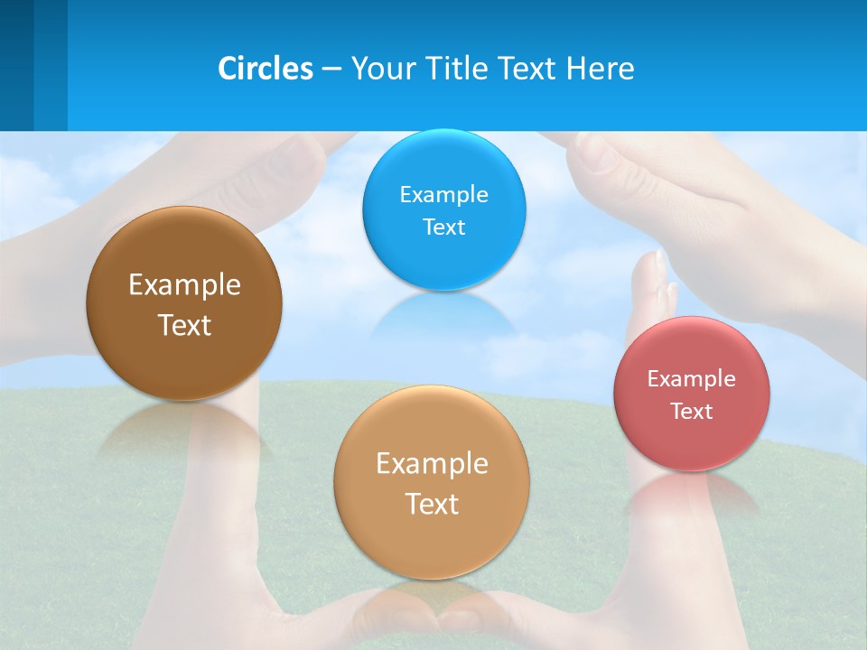 Cartoon Happiness Star PowerPoint Template