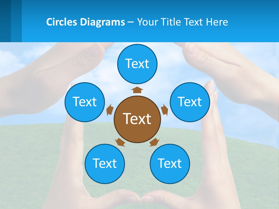 Cartoon Happiness Star PowerPoint Template