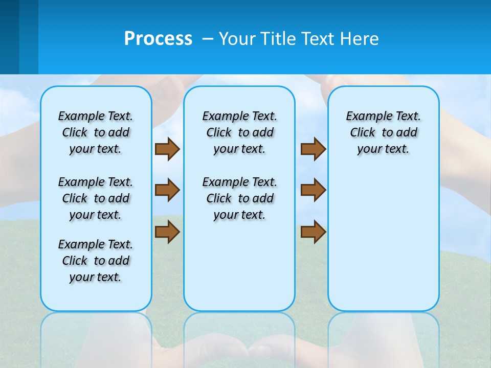 Cartoon Happiness Star PowerPoint Template