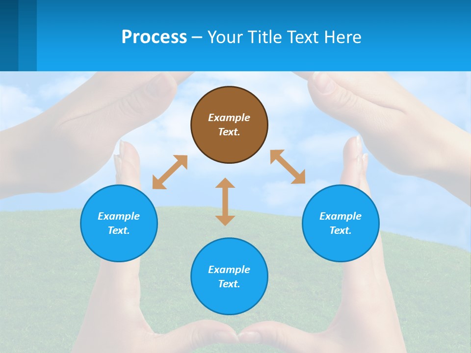 Cartoon Happiness Star PowerPoint Template