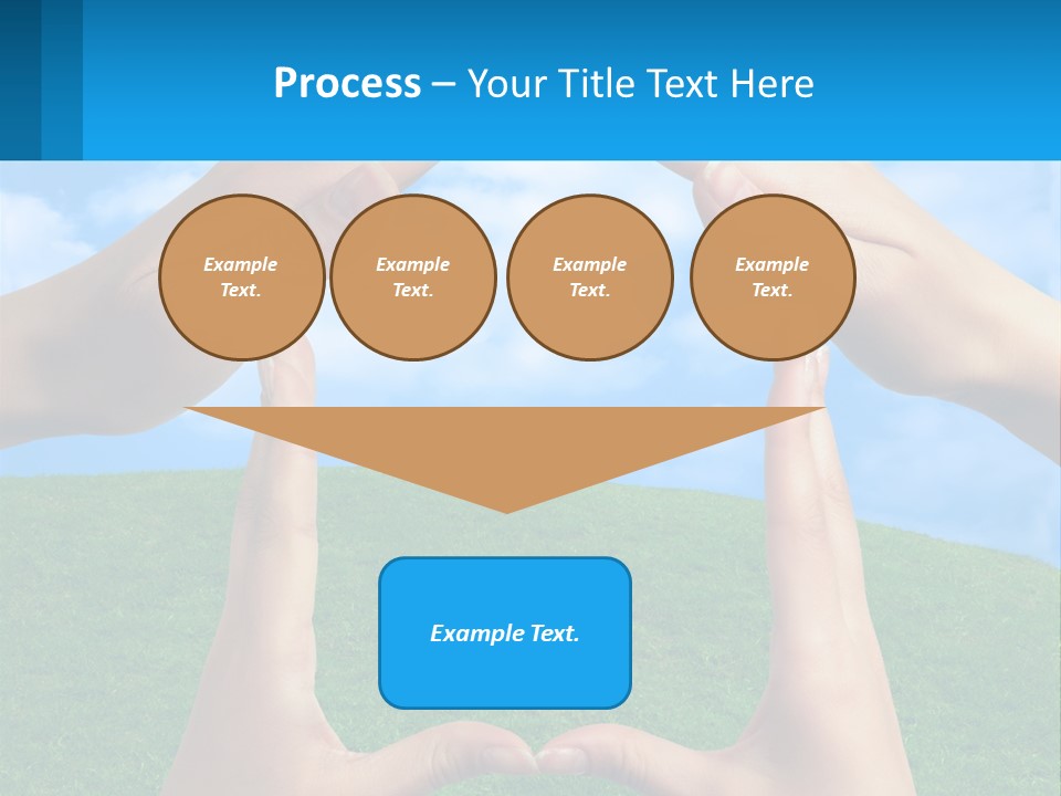 Cartoon Happiness Star PowerPoint Template