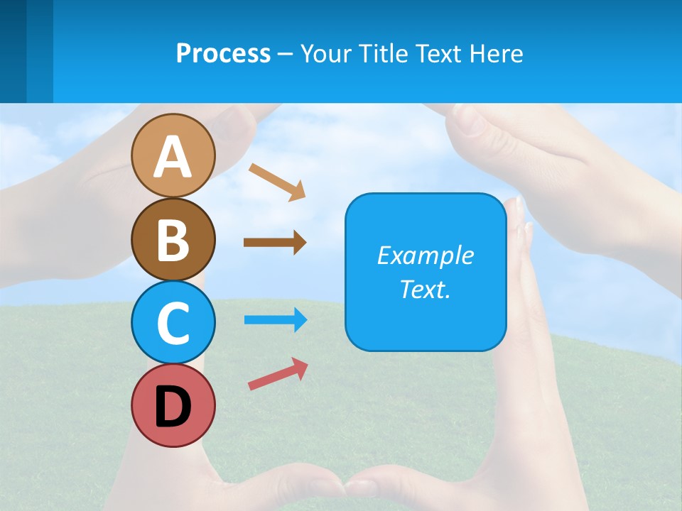 Cartoon Happiness Star PowerPoint Template