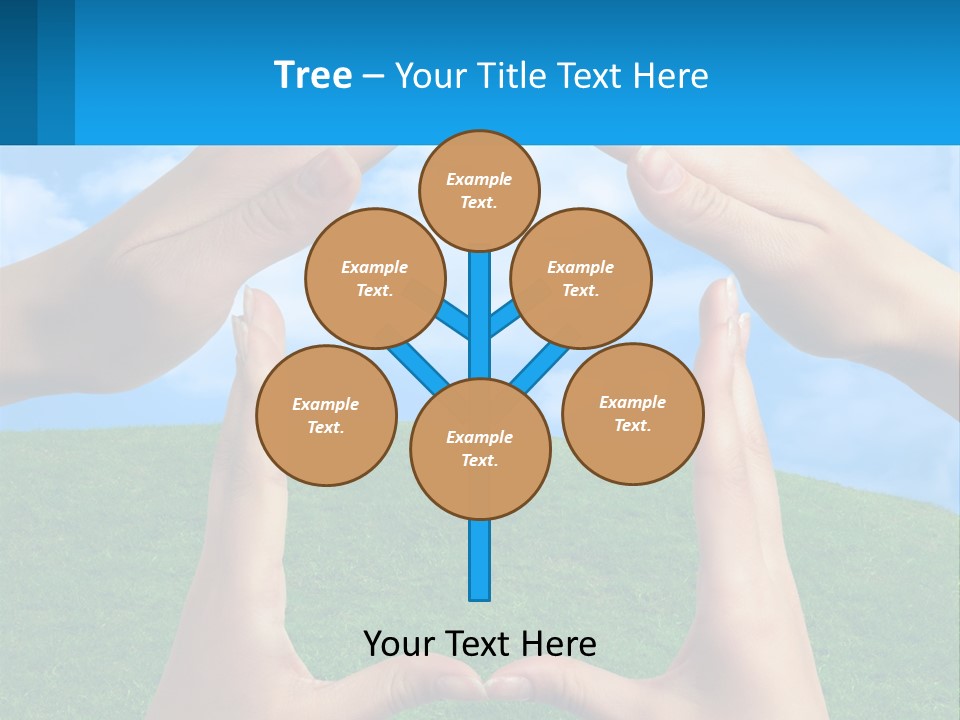 Cartoon Happiness Star PowerPoint Template