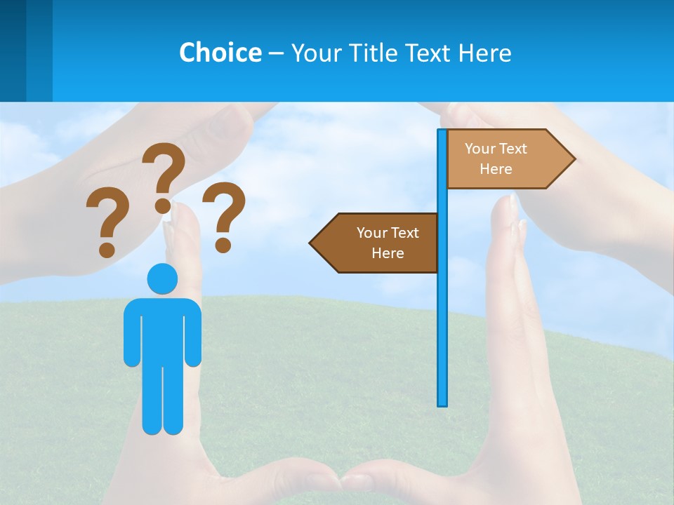 Cartoon Happiness Star PowerPoint Template