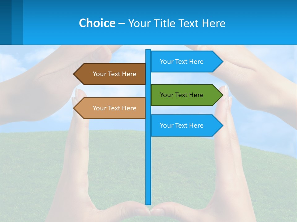Cartoon Happiness Star PowerPoint Template
