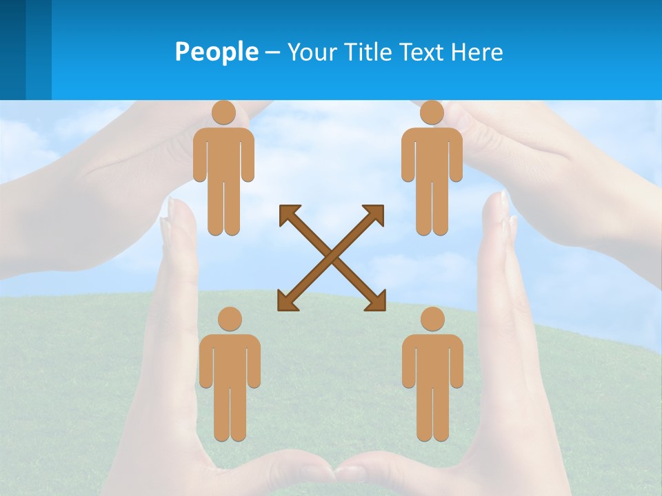 Cartoon Happiness Star PowerPoint Template