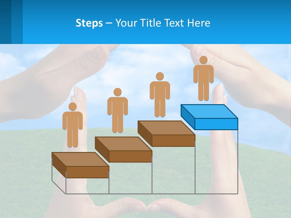 Cartoon Happiness Star PowerPoint Template