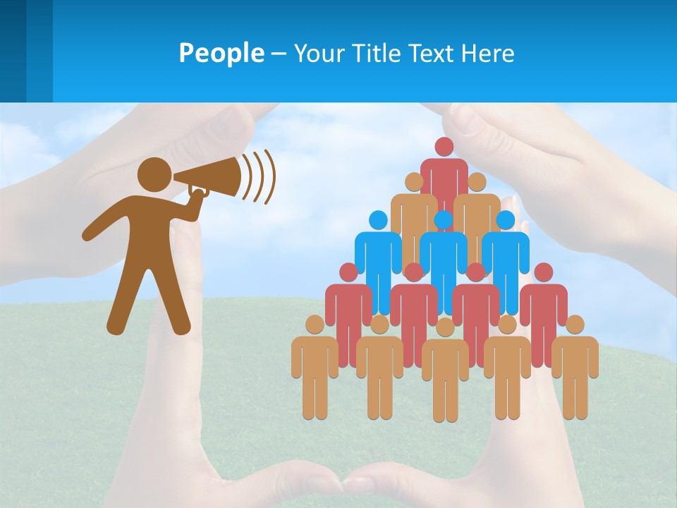 Cartoon Happiness Star PowerPoint Template