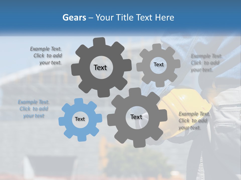 Cake Pink Isolated PowerPoint Template