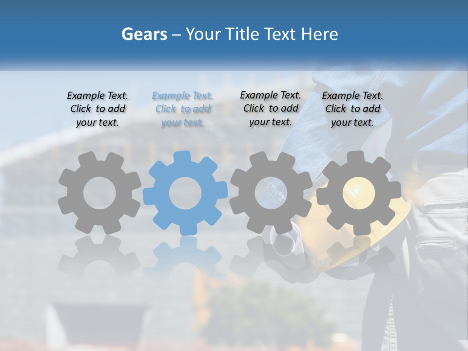 Cake Pink Isolated PowerPoint Template