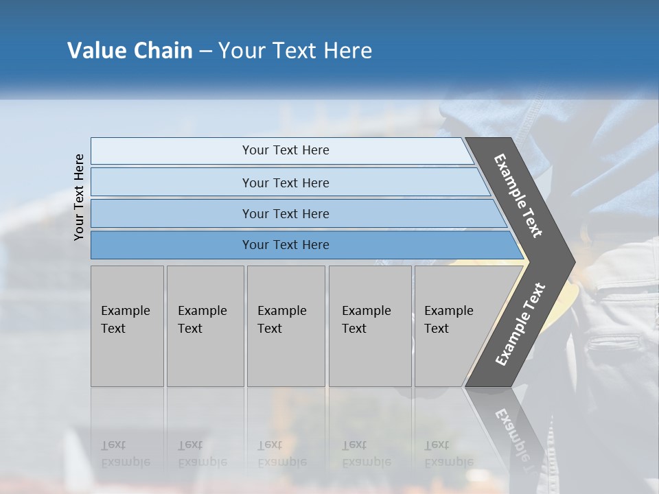 Cake Pink Isolated PowerPoint Template