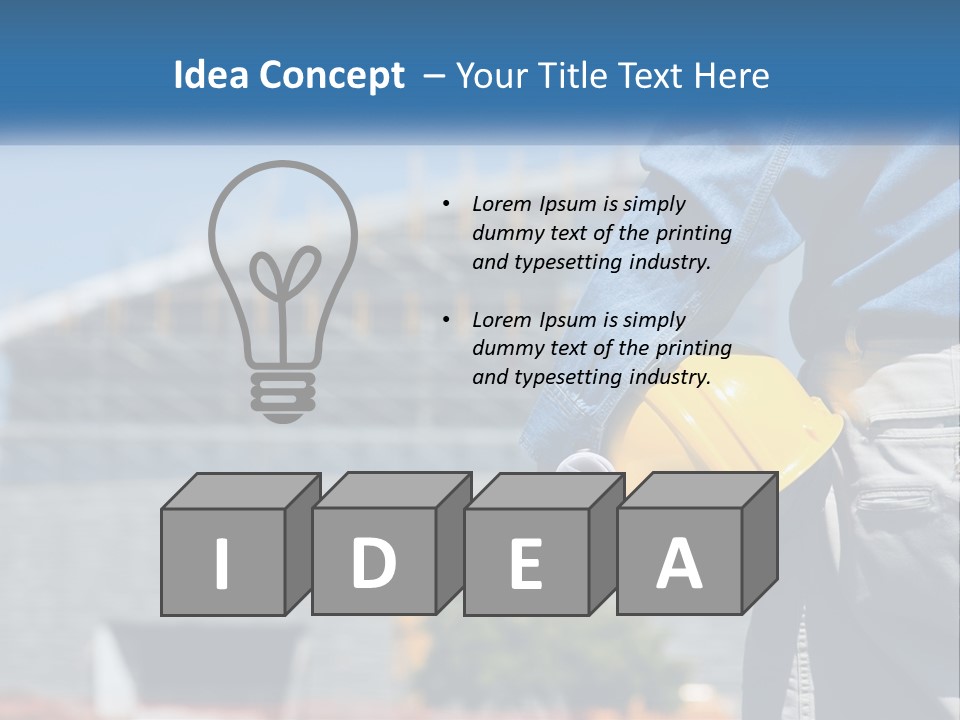 Cake Pink Isolated PowerPoint Template