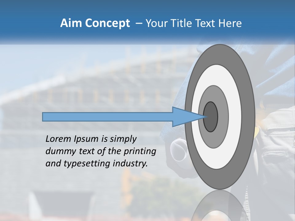 Cake Pink Isolated PowerPoint Template