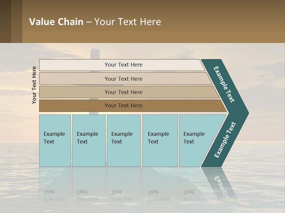 Spiral Isolated Card PowerPoint Template