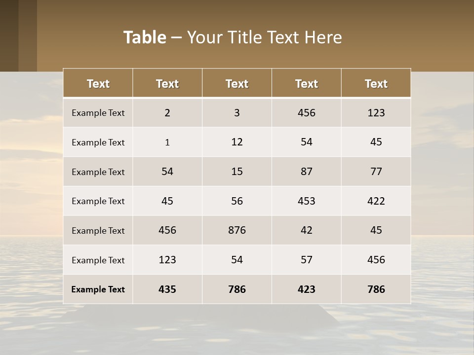 Spiral Isolated Card PowerPoint Template