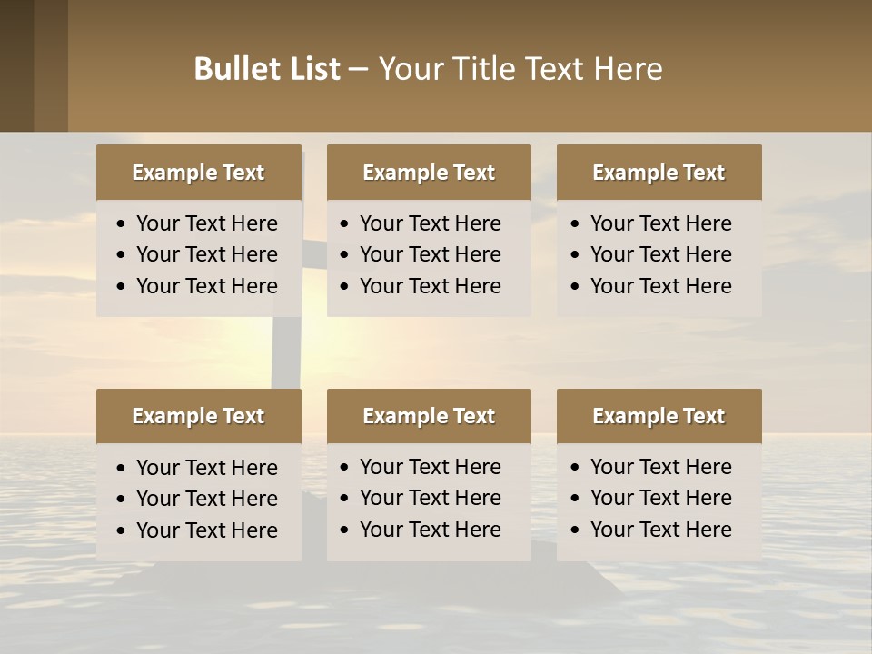 Spiral Isolated Card PowerPoint Template