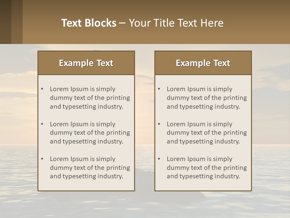 Spiral Isolated Card PowerPoint Template