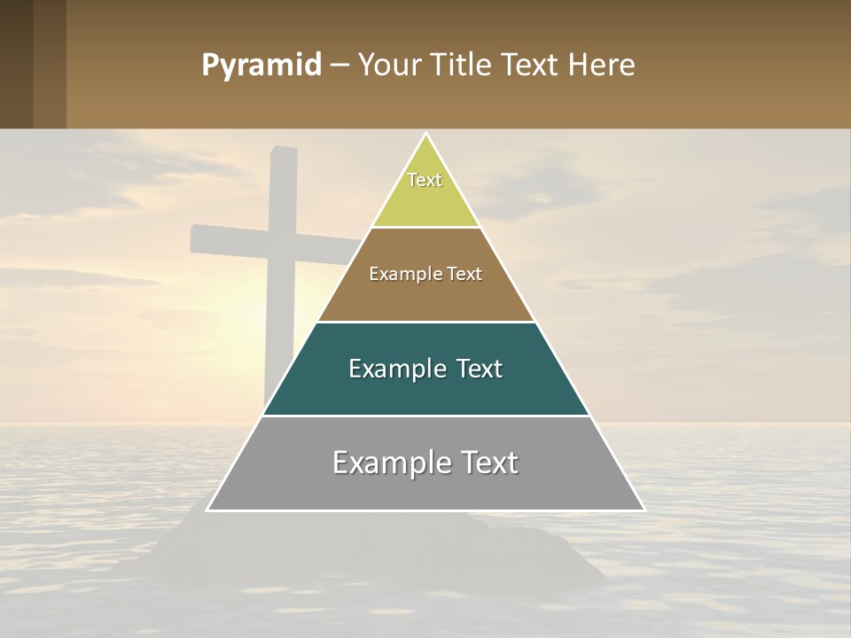 Spiral Isolated Card PowerPoint Template